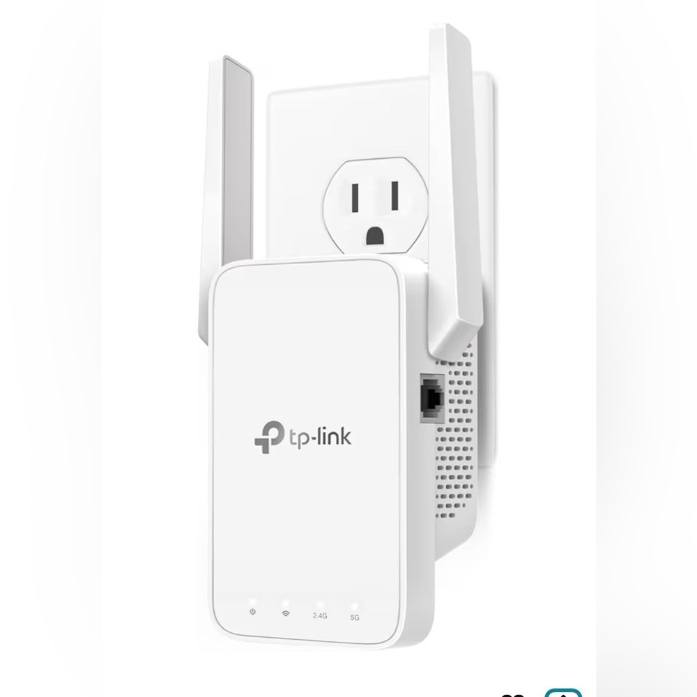 TP-Link AC1200 WiFi Extender, White